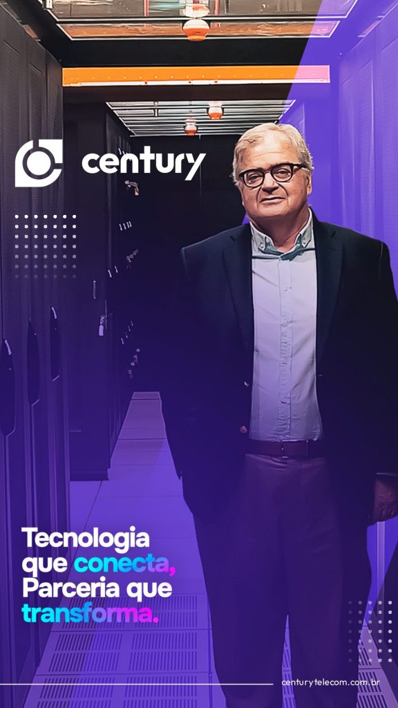 Fernando no Data center da Century